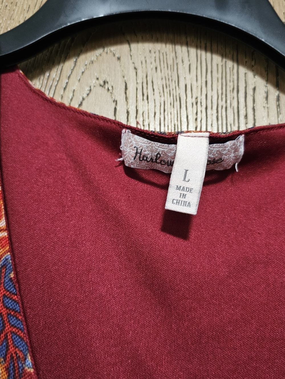 Red Paisley Maxi Dress - Picture 3 of 14